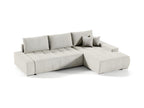 Meubiana beige convertible corner sofa