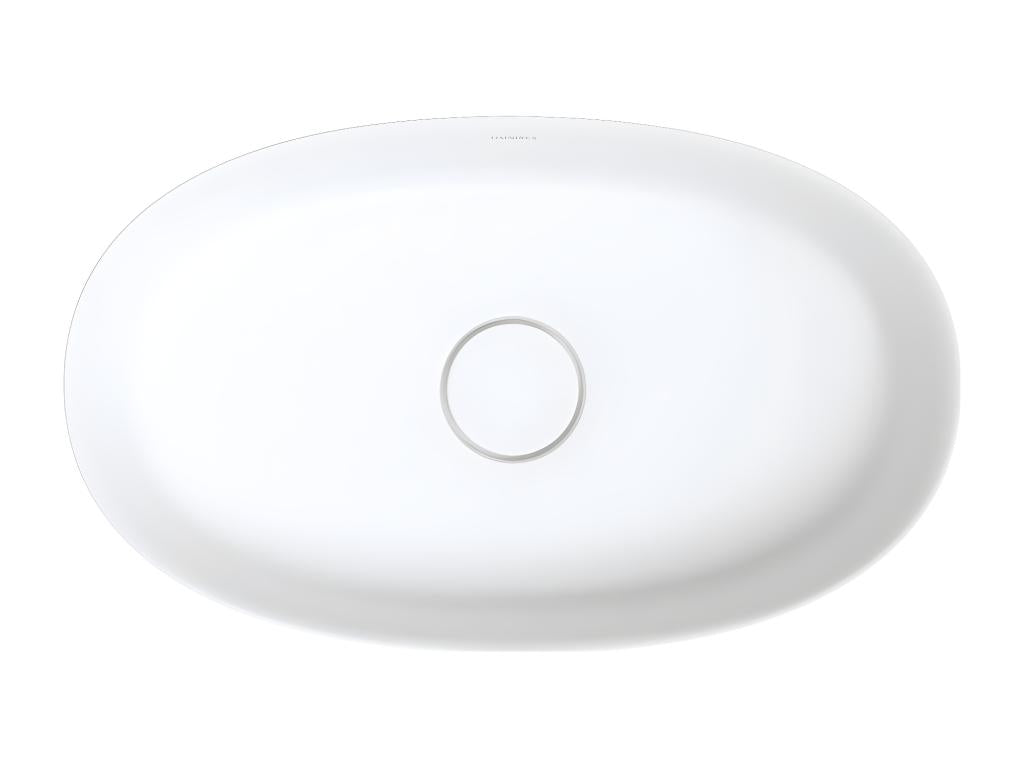 Neo M countertop washbasin, 60x36 cm, matte white