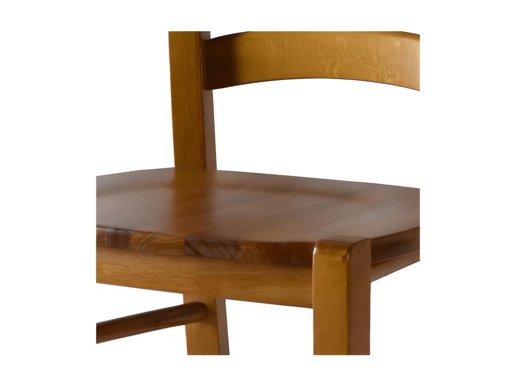 Set of 2 rustic oak chairs, model no. 1 - Meubiana - W 45.5 x D 42.5 x H 88 cm
