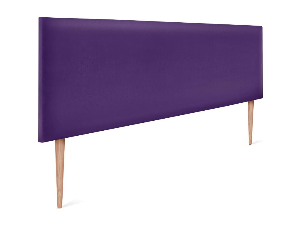 Meubiana Smooth Faux Leather Headboard 135x105cm with Legs for 120/135cm Beds - Meubiana