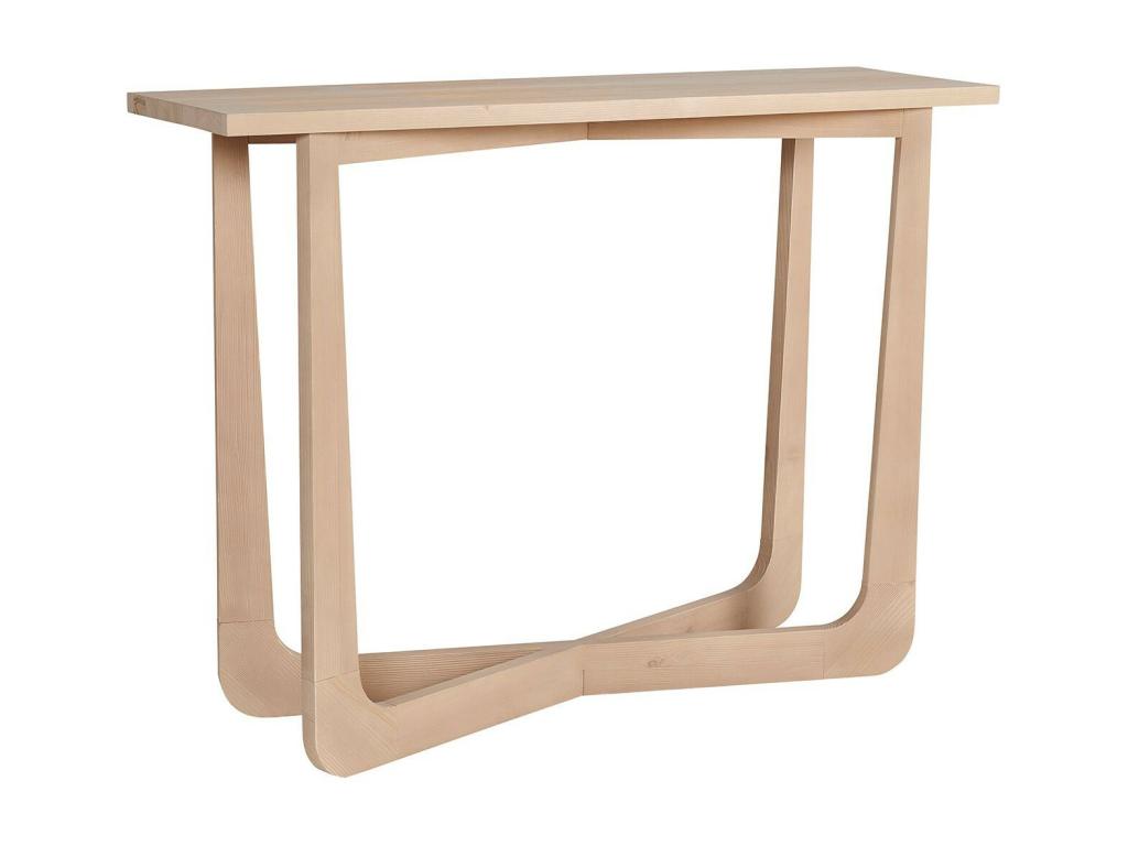 Country-style console table in solid spruce - Doucezen