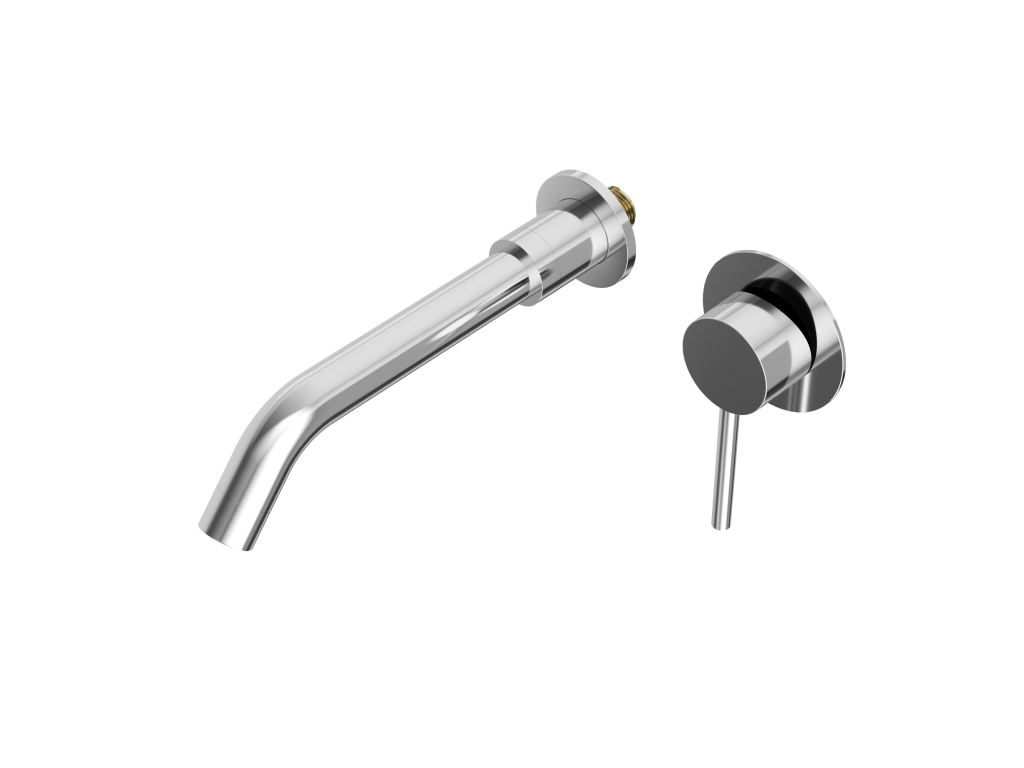 Basin mixer tap for concealed installation, brass tap, Meubiana