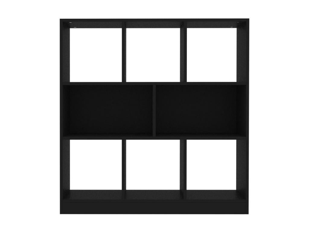 Black bookcase 97.5x29.5x100 cm Chipboard